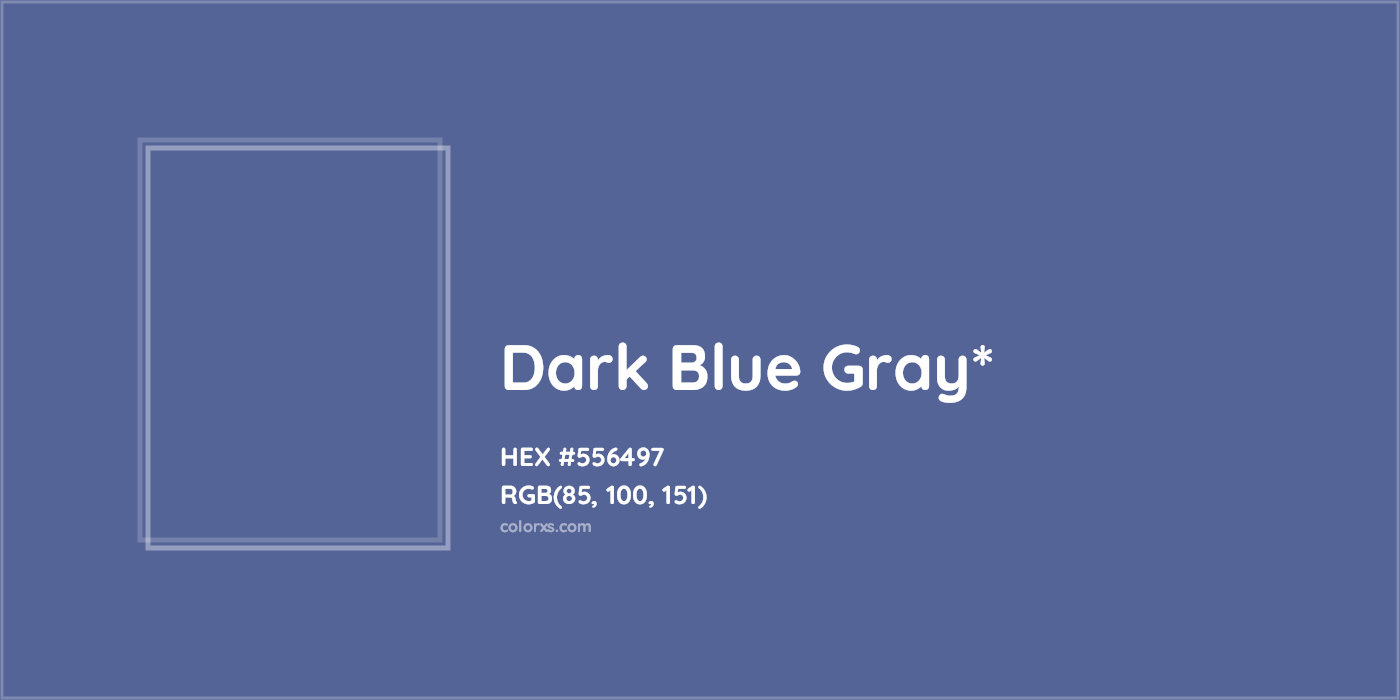HEX #556497 Color Name, Color Code, Palettes, Similar Paints, Images