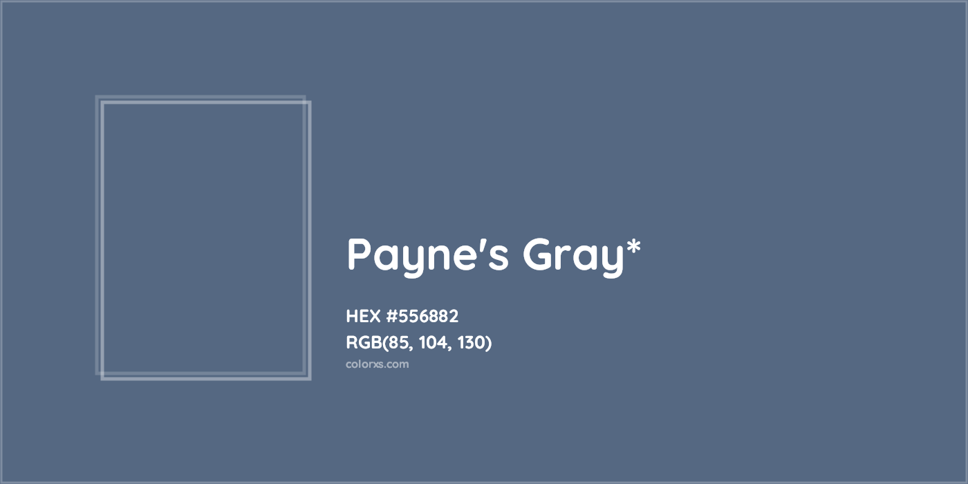 HEX #556882 Color Name, Color Code, Palettes, Similar Paints, Images