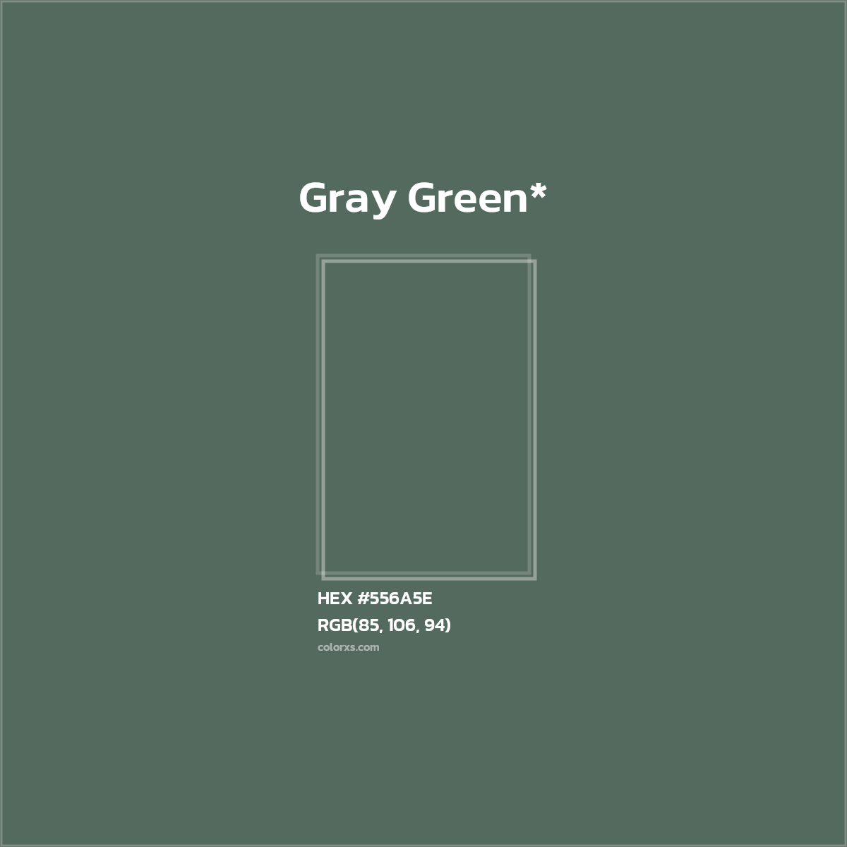 HEX #556A5E Color Name, Color Code, Palettes, Similar Paints, Images