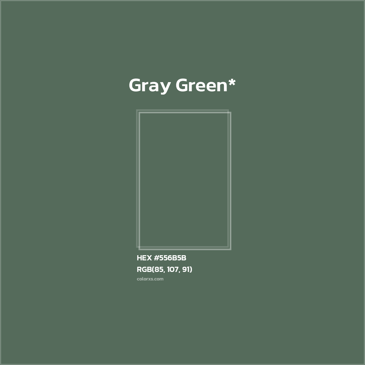 HEX #556B5B Color Name, Color Code, Palettes, Similar Paints, Images
