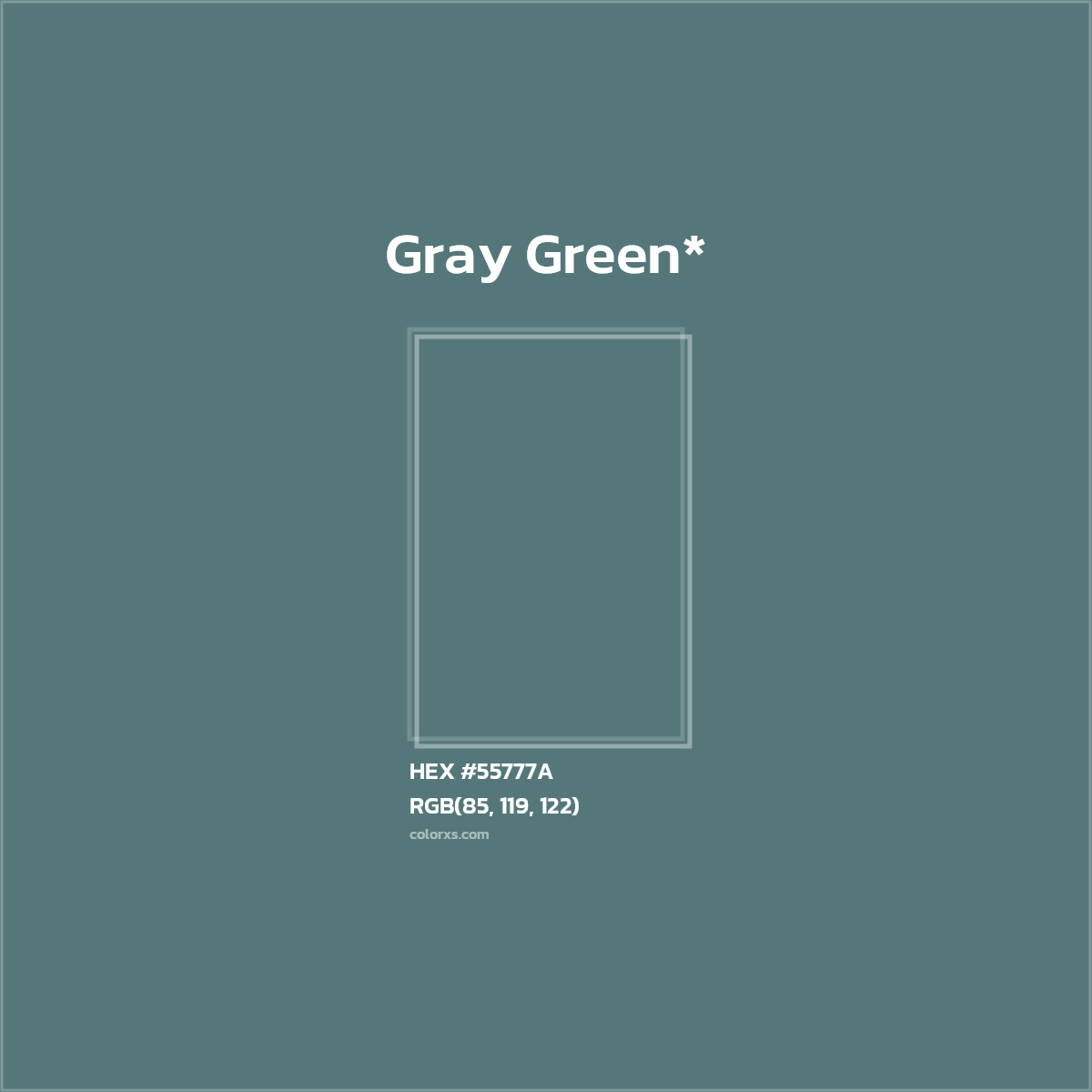 HEX #55777A Color Name, Color Code, Palettes, Similar Paints, Images