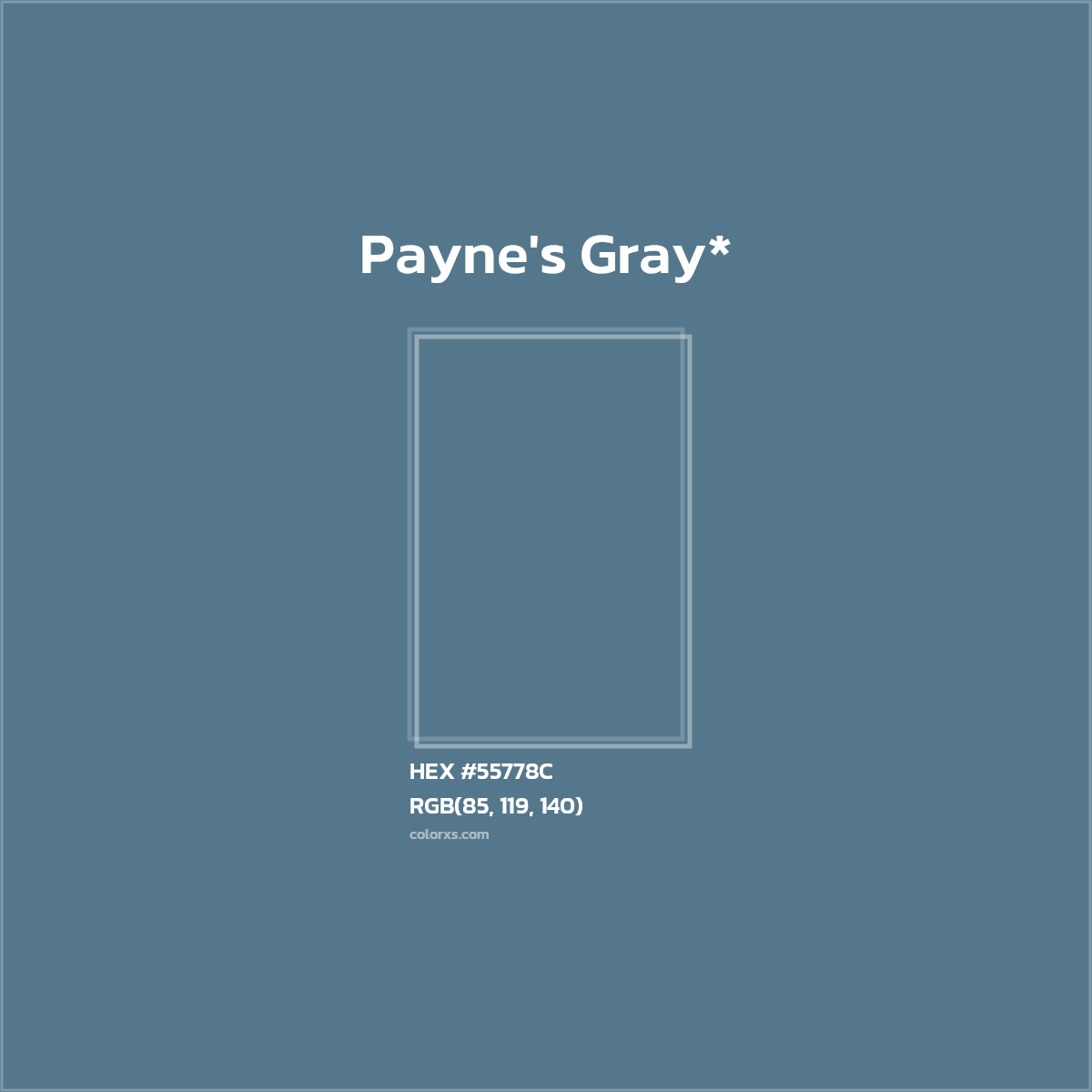 HEX #55778C Color Name, Color Code, Palettes, Similar Paints, Images