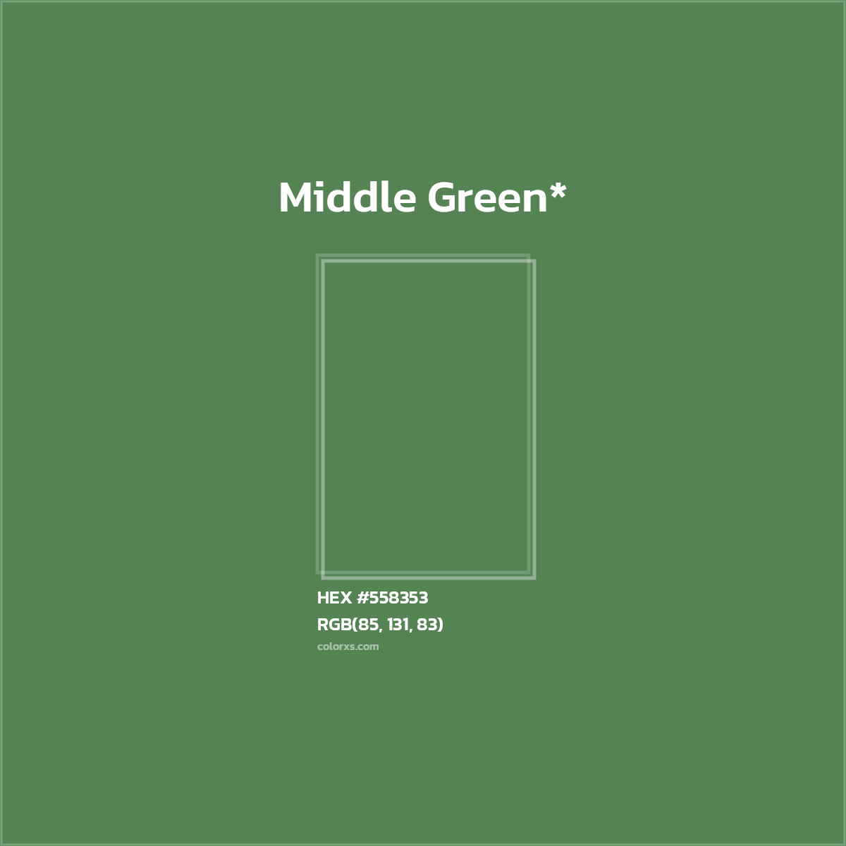 HEX #558353 Color Name, Color Code, Palettes, Similar Paints, Images