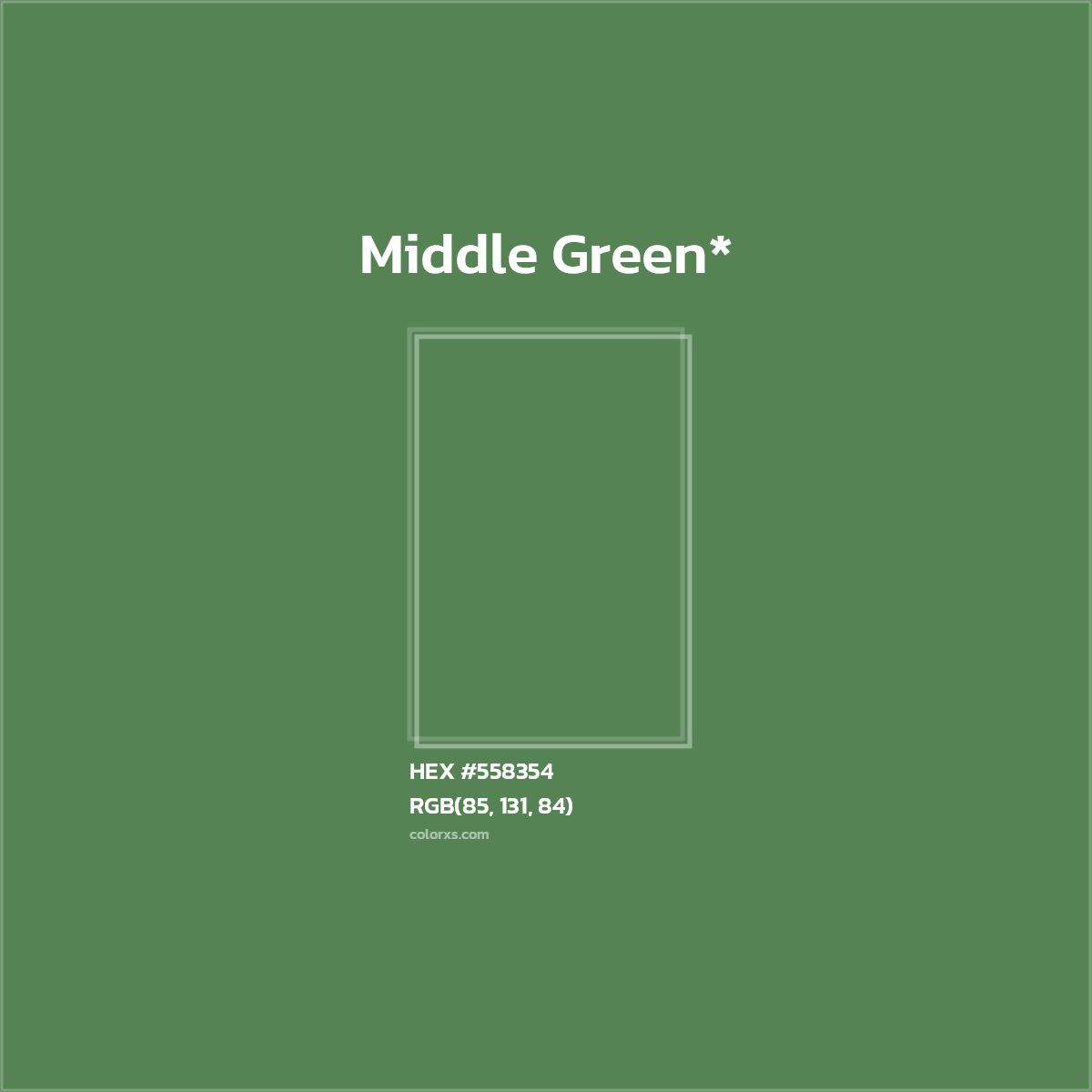 HEX #558354 Color Name, Color Code, Palettes, Similar Paints, Images