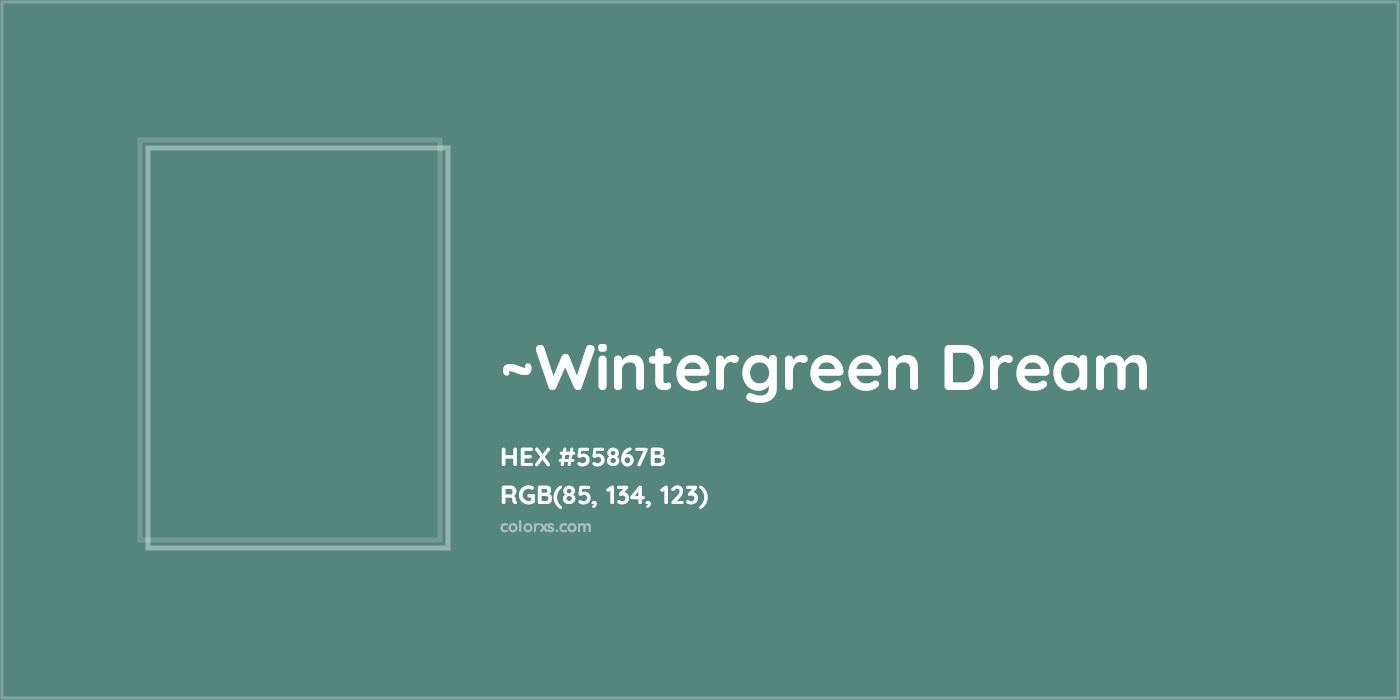 HEX #55867B Color Name, Color Code, Palettes, Similar Paints, Images