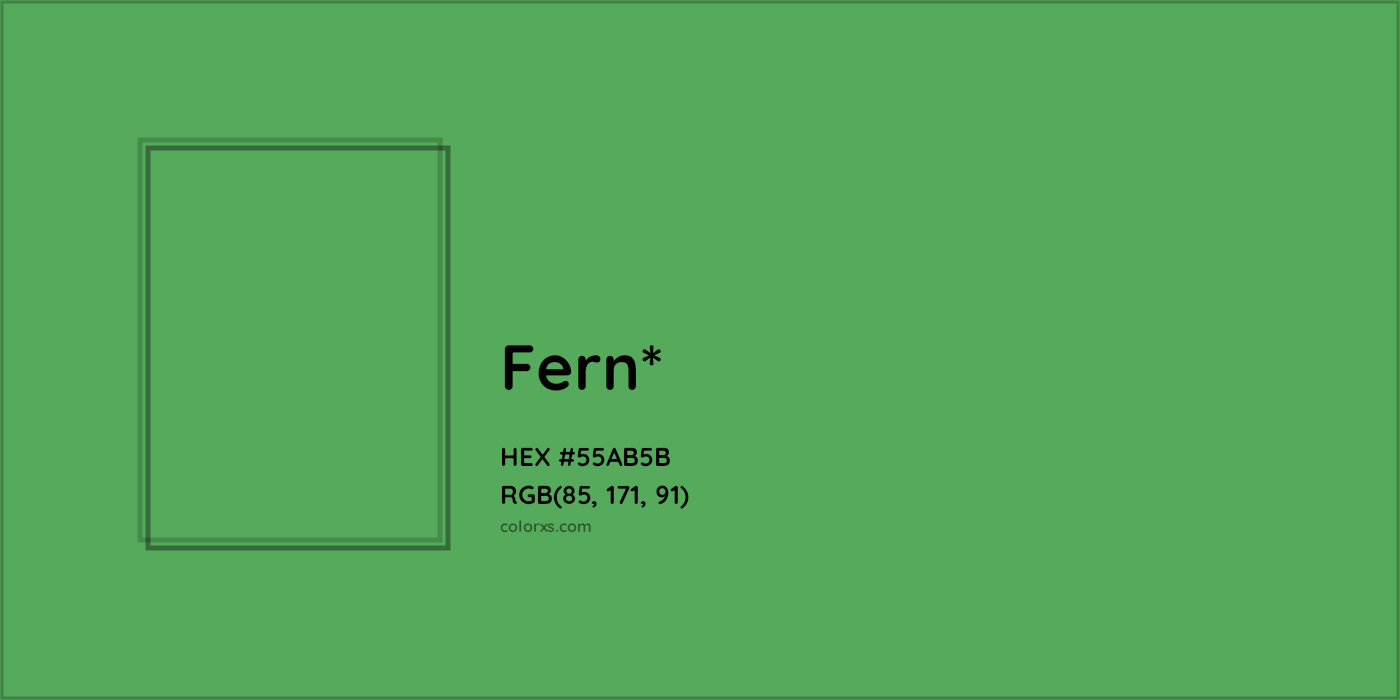 HEX #55AB5B Color Name, Color Code, Palettes, Similar Paints, Images