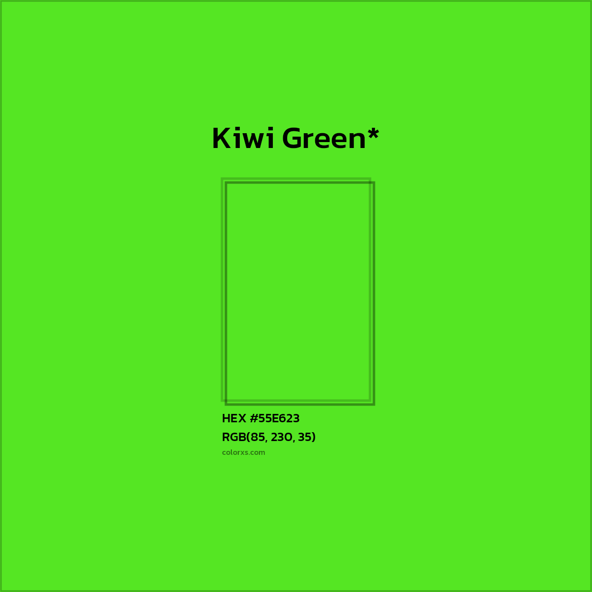 HEX #55E623 Color Name, Color Code, Palettes, Similar Paints, Images