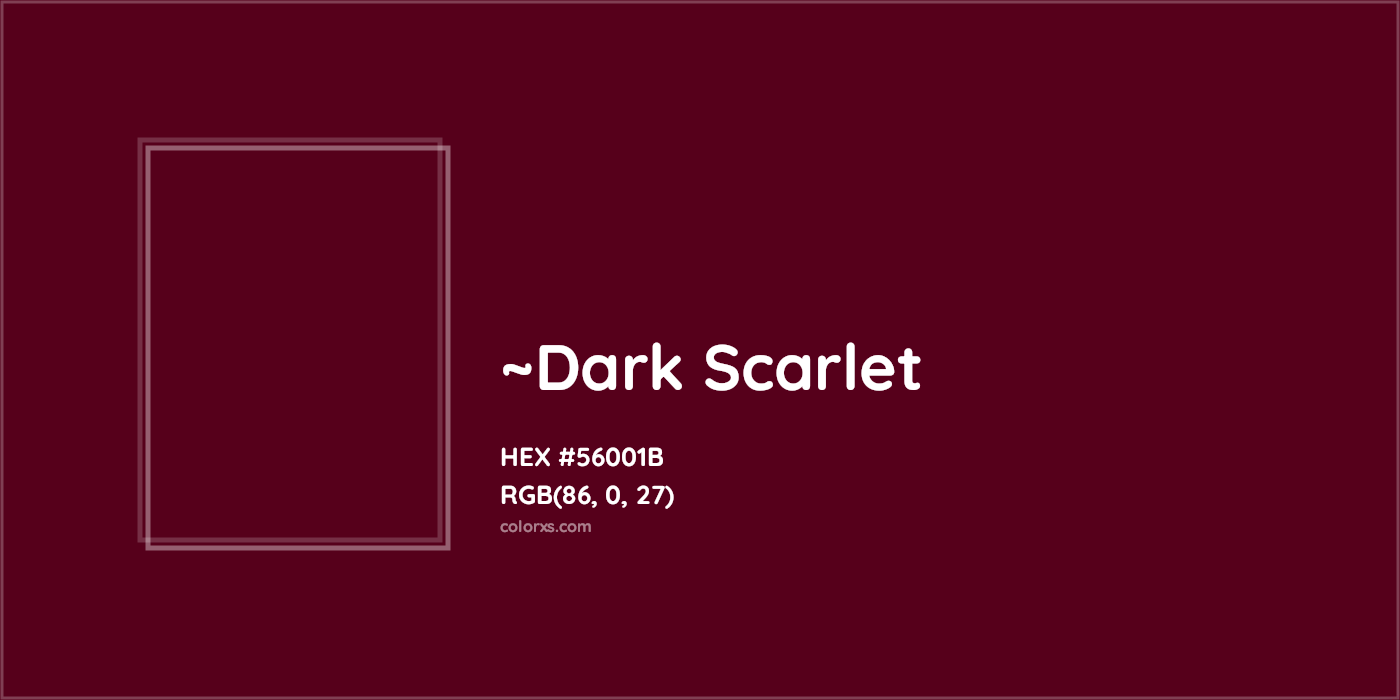 HEX #56001B Color Name, Color Code, Palettes, Similar Paints, Images