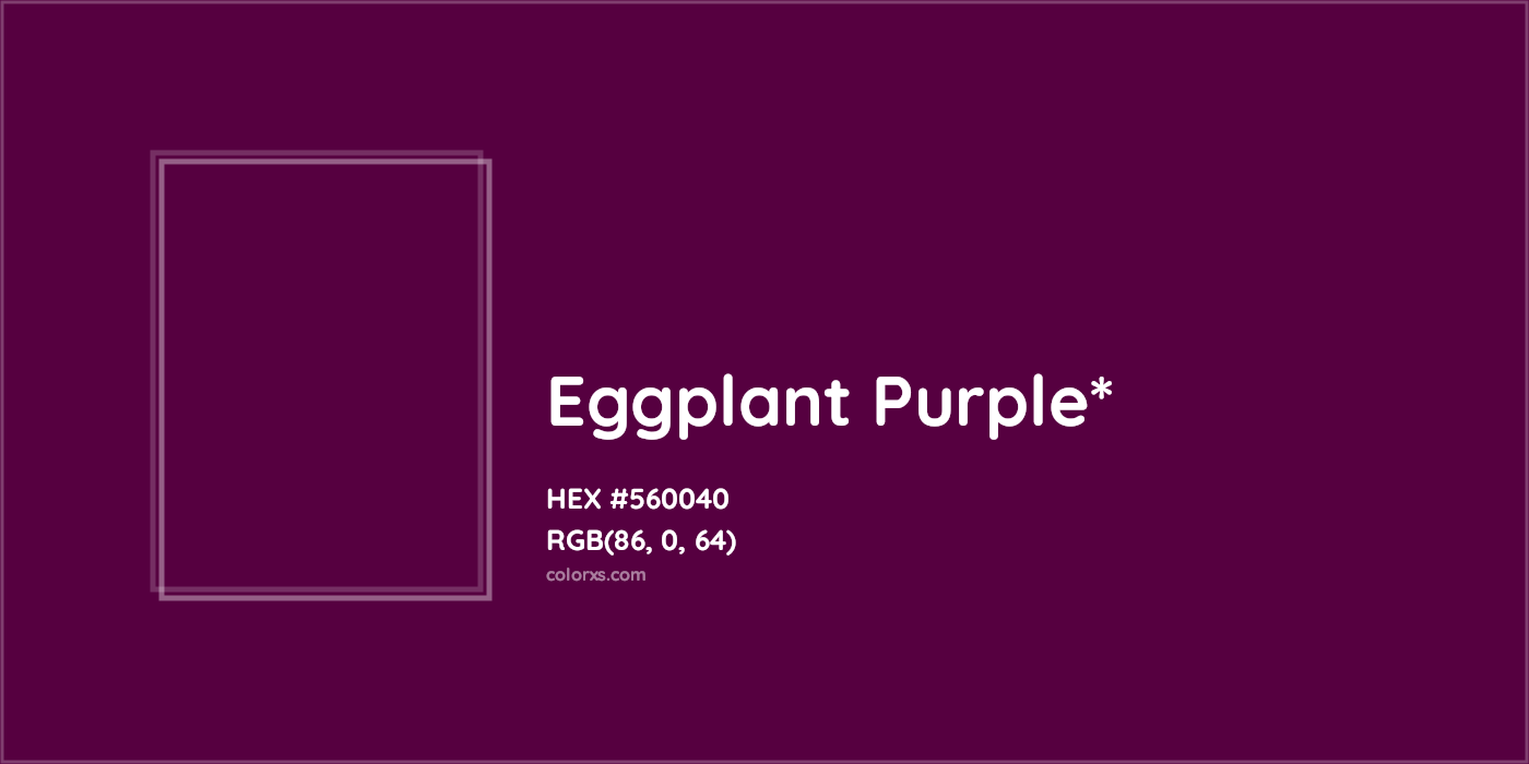 HEX #560040 Color Name, Color Code, Palettes, Similar Paints, Images