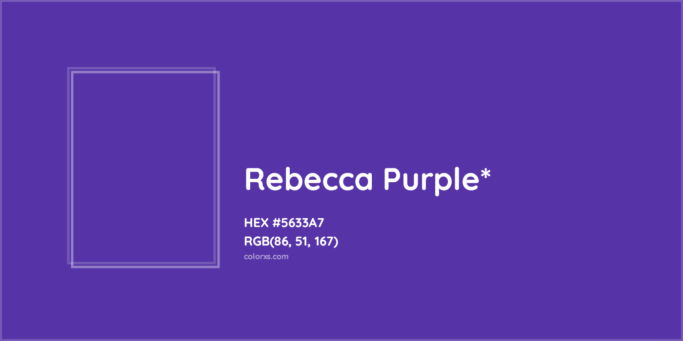 HEX #5633A7 Color Name, Color Code, Palettes, Similar Paints, Images