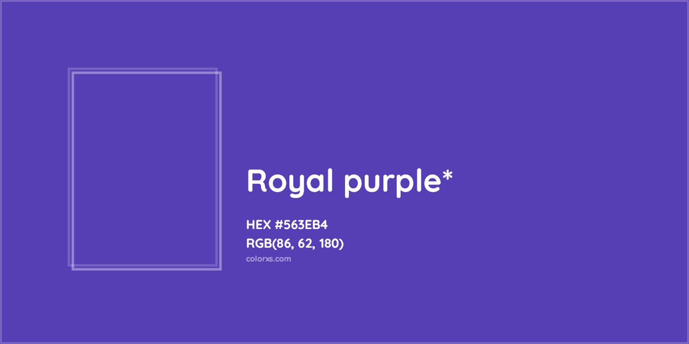 HEX #563EB4 Color Name, Color Code, Palettes, Similar Paints, Images