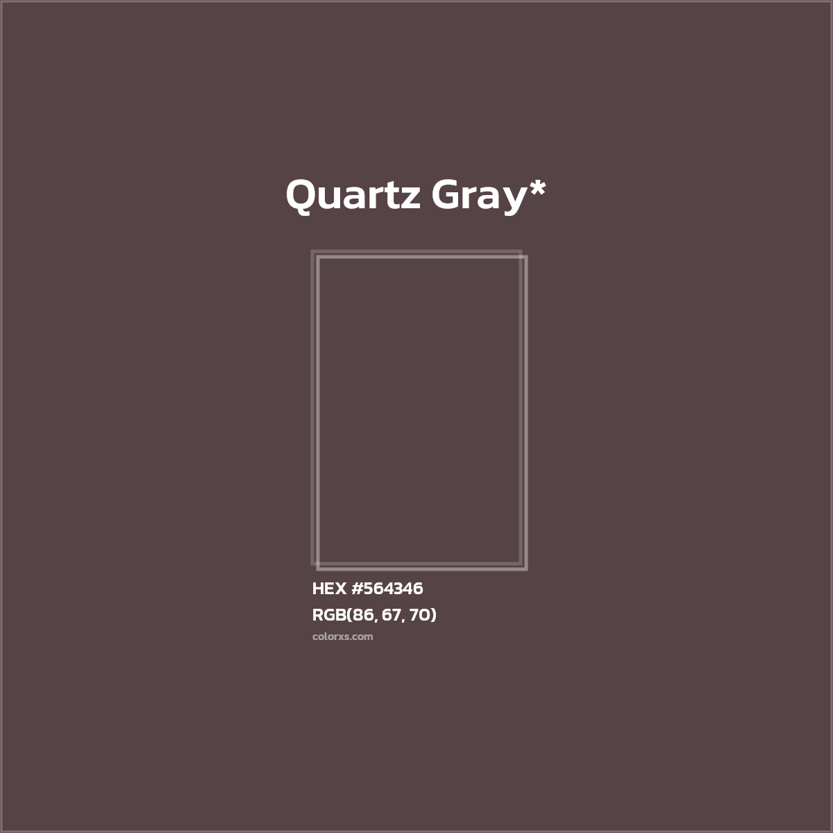 HEX #564346 Color Name, Color Code, Palettes, Similar Paints, Images