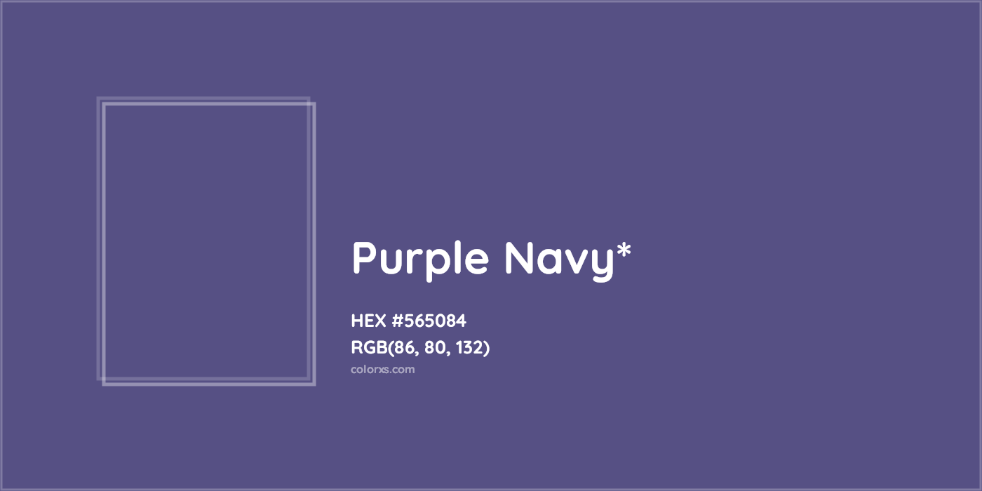 HEX #565084 Color Name, Color Code, Palettes, Similar Paints, Images