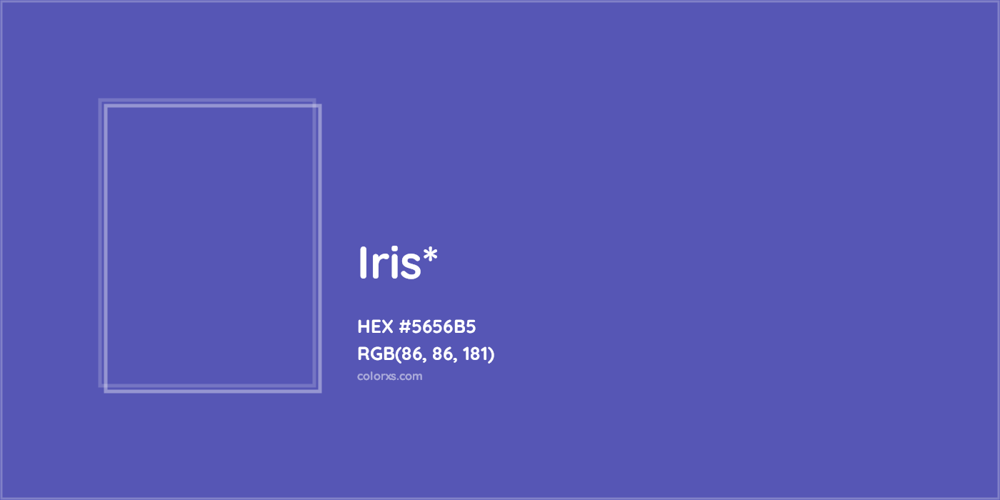 HEX #5656B5 Color Name, Color Code, Palettes, Similar Paints, Images