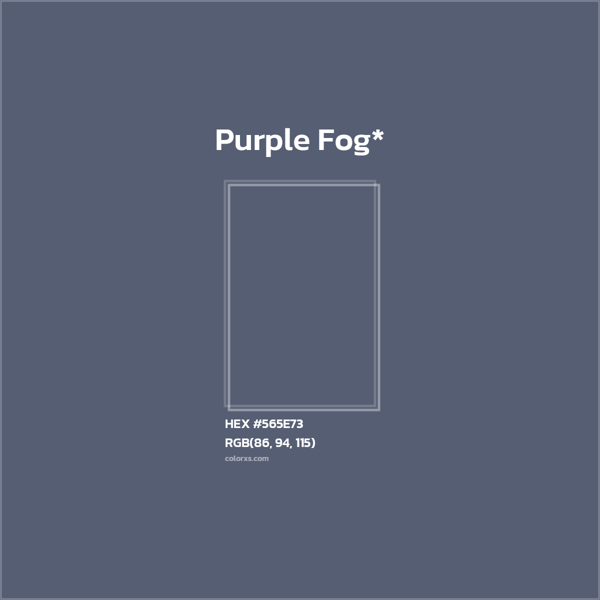 HEX #565E73 Color Name, Color Code, Palettes, Similar Paints, Images