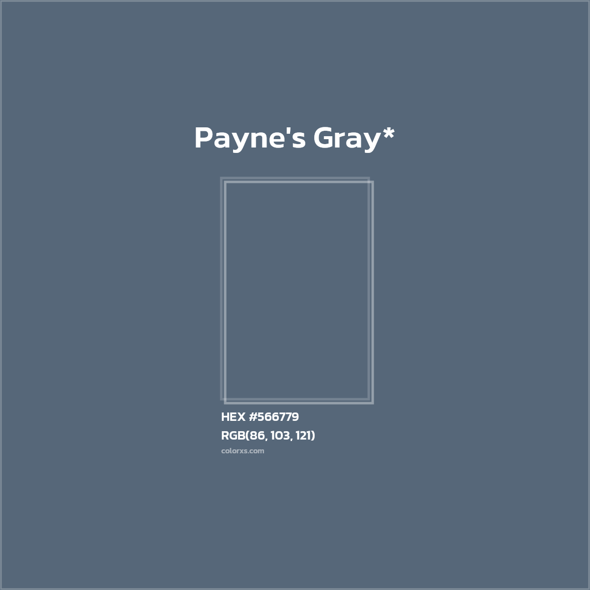 HEX #566779 Color Name, Color Code, Palettes, Similar Paints, Images