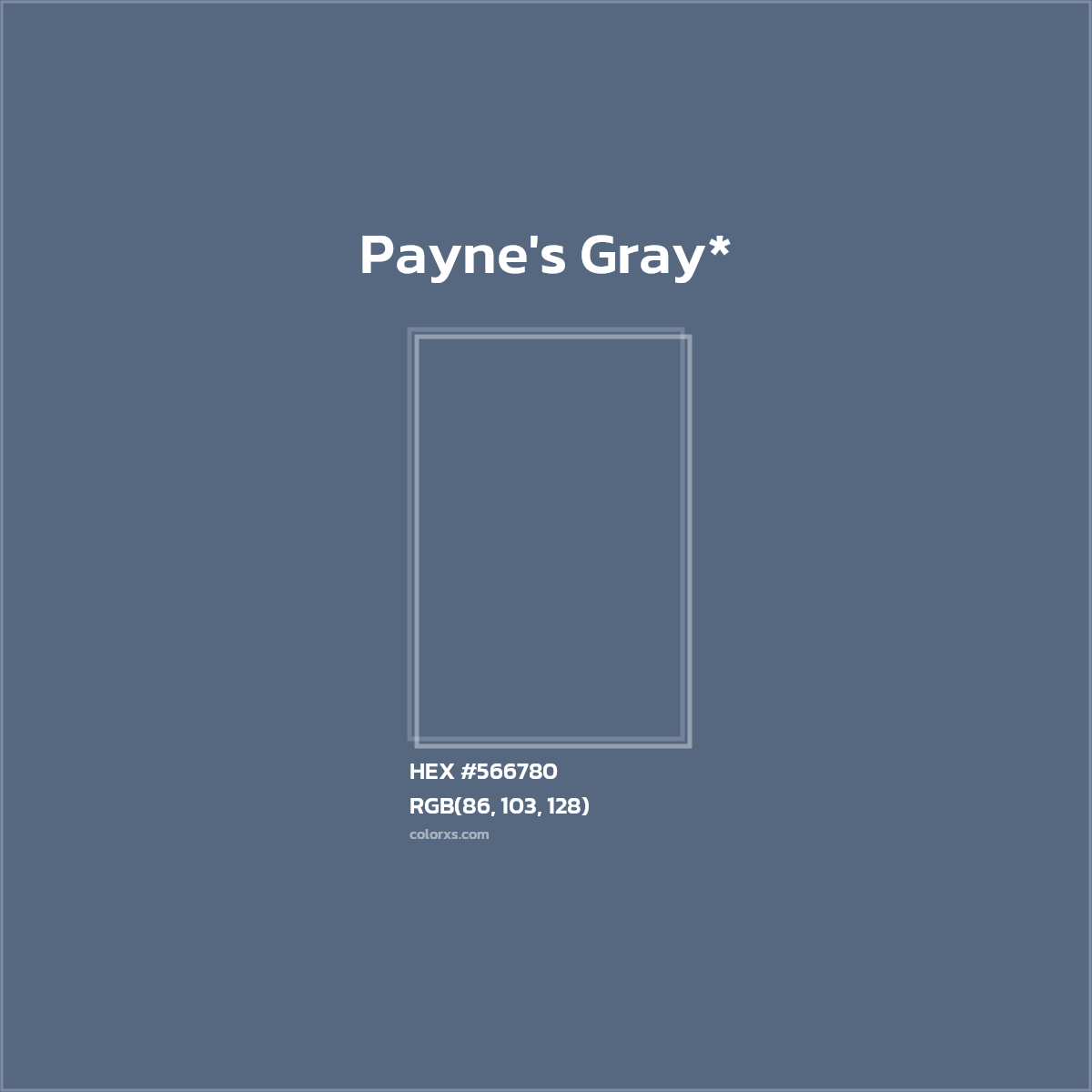 HEX #566780 Color Name, Color Code, Palettes, Similar Paints, Images
