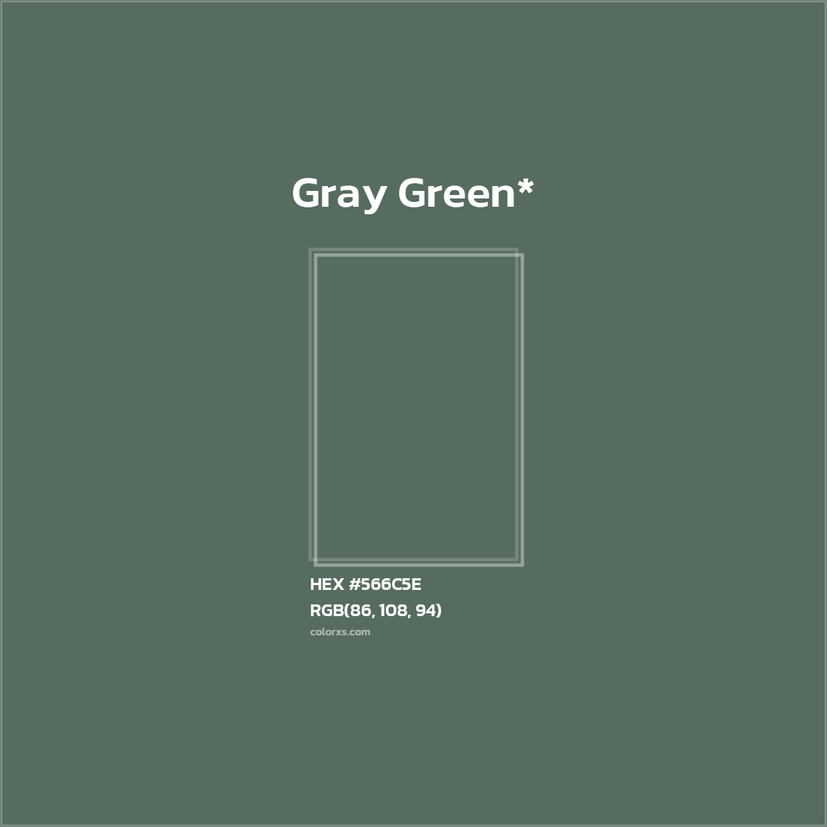 HEX #566C5E Color Name, Color Code, Palettes, Similar Paints, Images