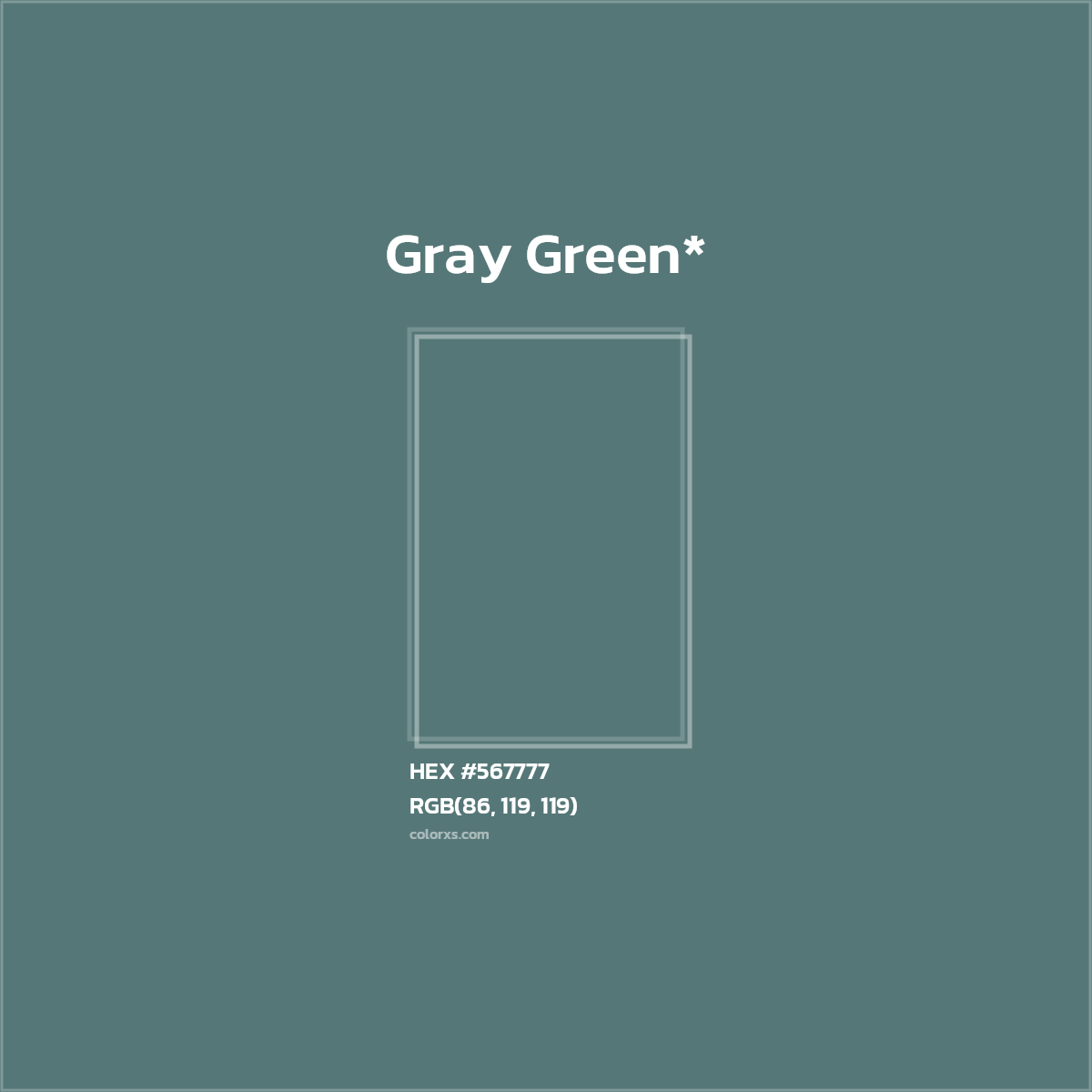 HEX #567777 Color Name, Color Code, Palettes, Similar Paints, Images