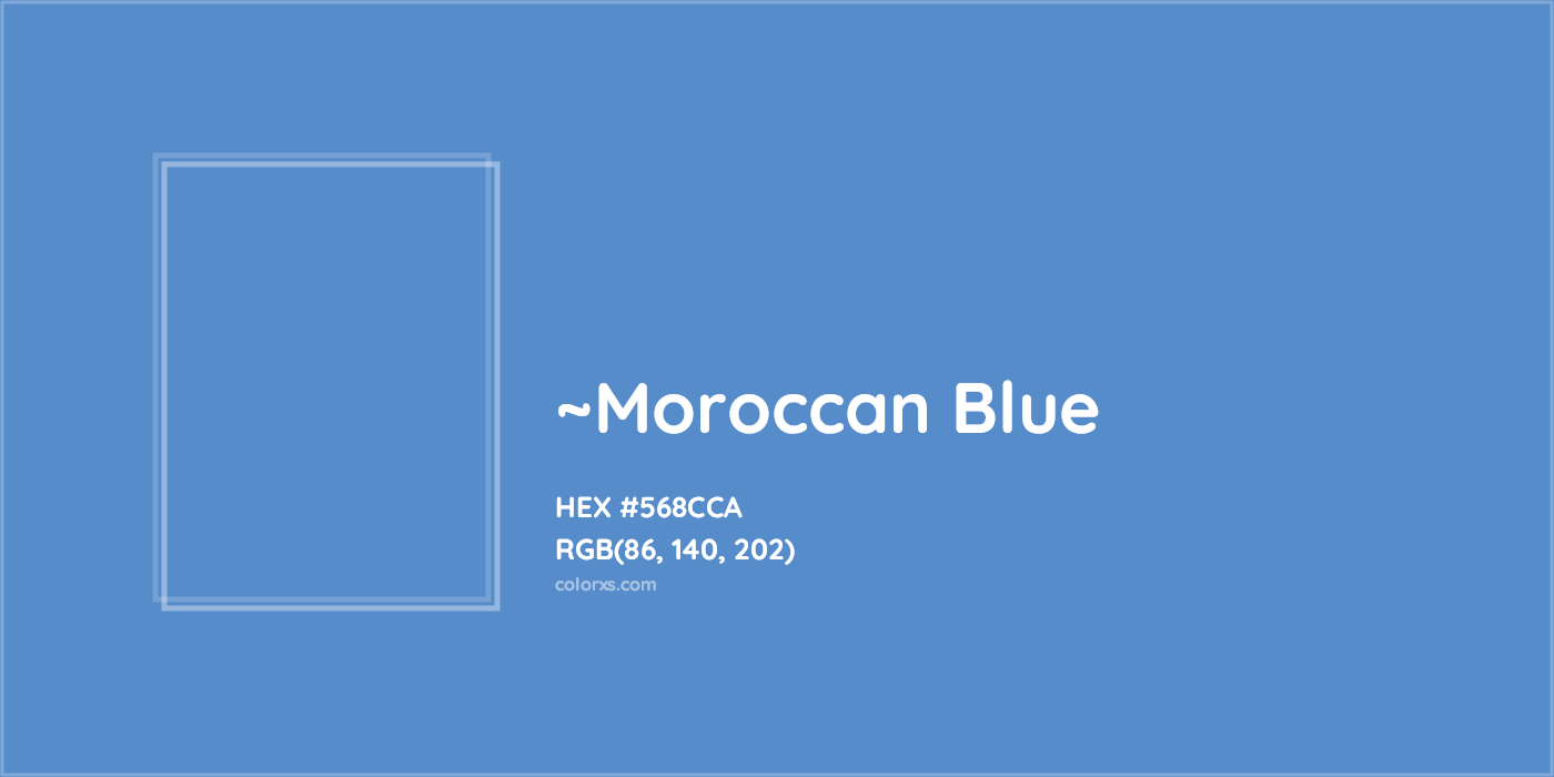 HEX #568CCA Color Name, Color Code, Palettes, Similar Paints, Images