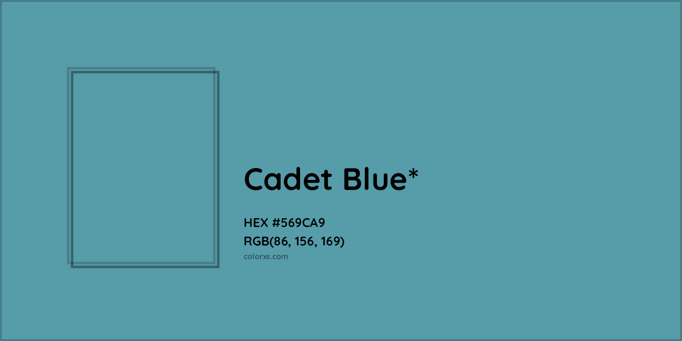 HEX #569CA9 Color Name, Color Code, Palettes, Similar Paints, Images