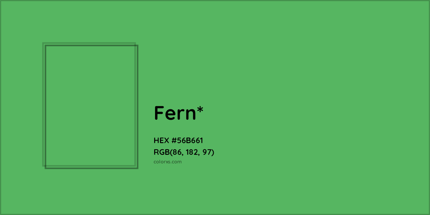 HEX #56B661 Color Name, Color Code, Palettes, Similar Paints, Images