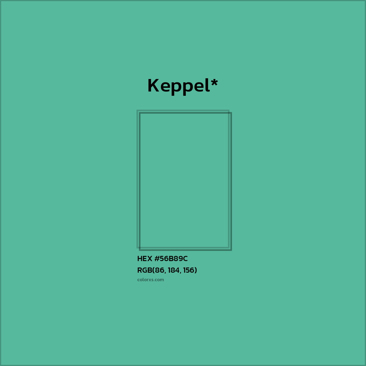 HEX #56B89C Color Name, Color Code, Palettes, Similar Paints, Images