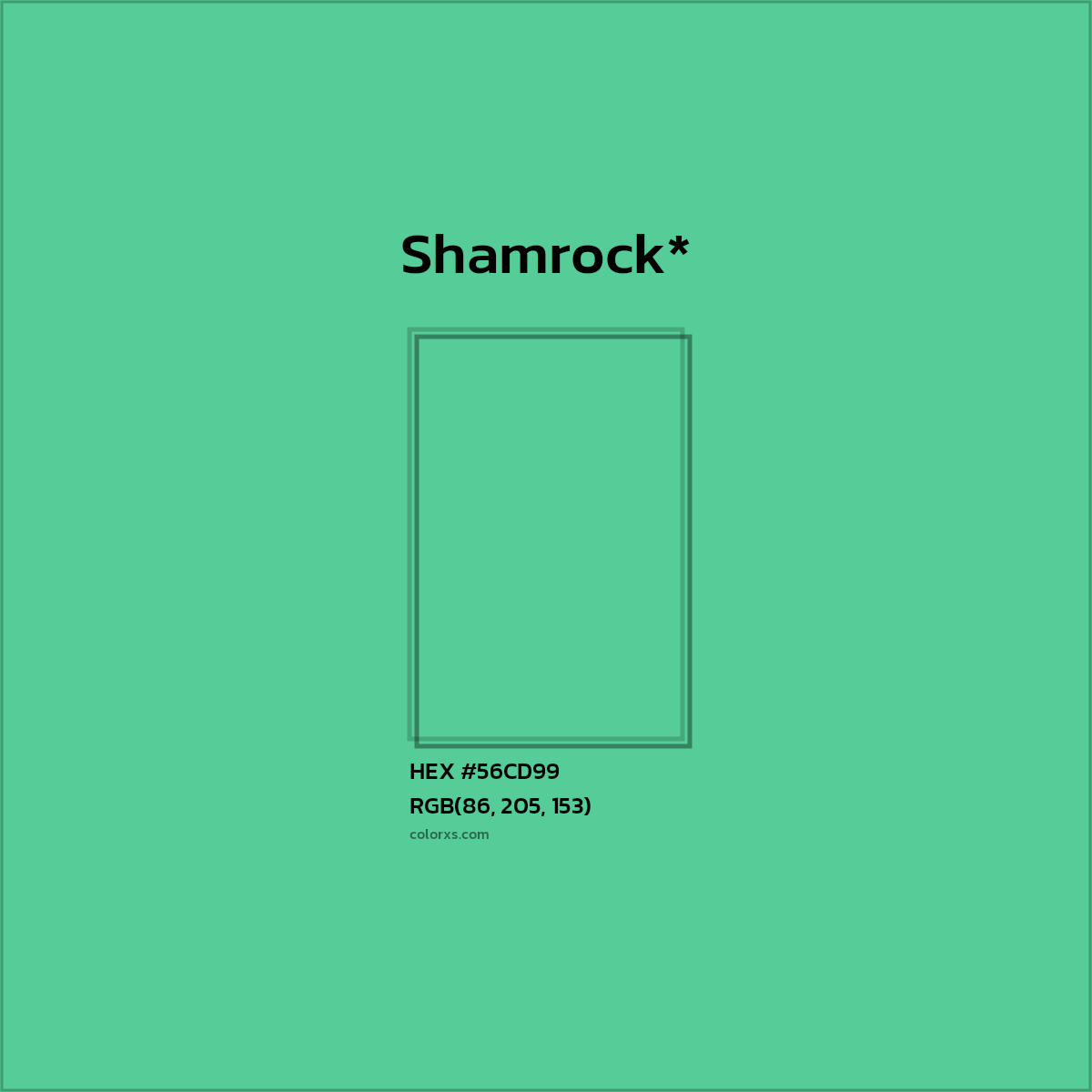 HEX #56CD99 Color Name, Color Code, Palettes, Similar Paints, Images