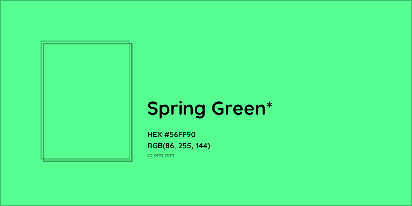 HEX #56FF90 Color Name, Color Code, Palettes, Similar Paints, Images