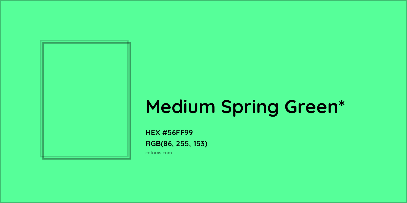 HEX #56FF99 Color Name, Color Code, Palettes, Similar Paints, Images