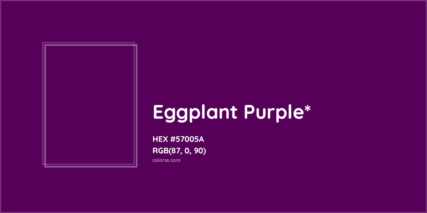HEX #57005A Color Name, Color Code, Palettes, Similar Paints, Images
