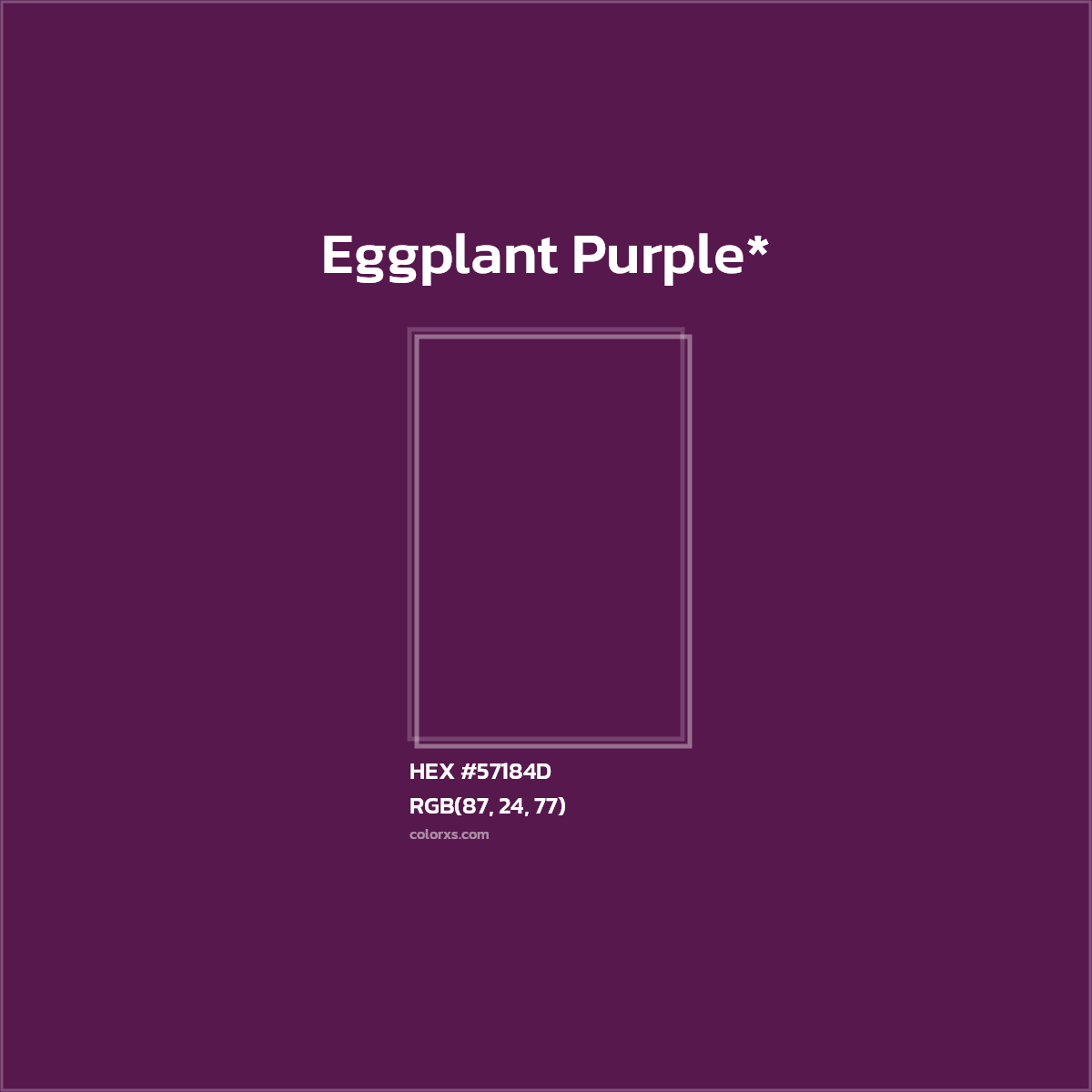 HEX #57184D Color Name, Color Code, Palettes, Similar Paints, Images