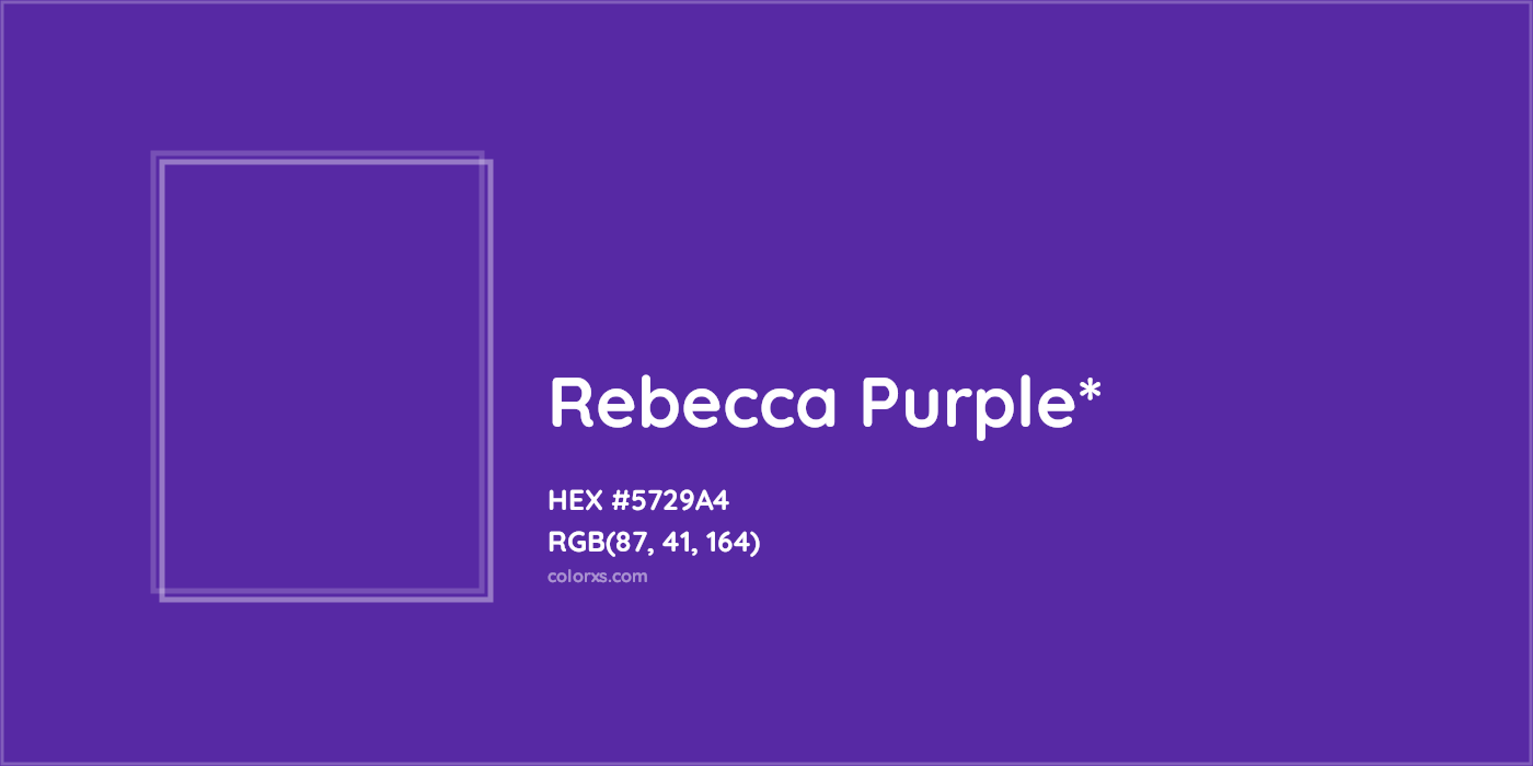 HEX #5729A4 Color Name, Color Code, Palettes, Similar Paints, Images