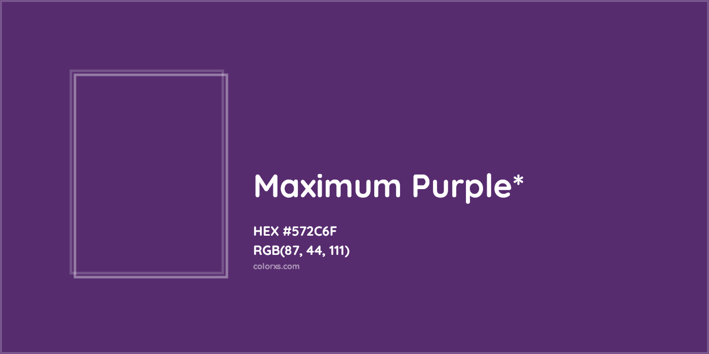 HEX #572C6F Color Name, Color Code, Palettes, Similar Paints, Images