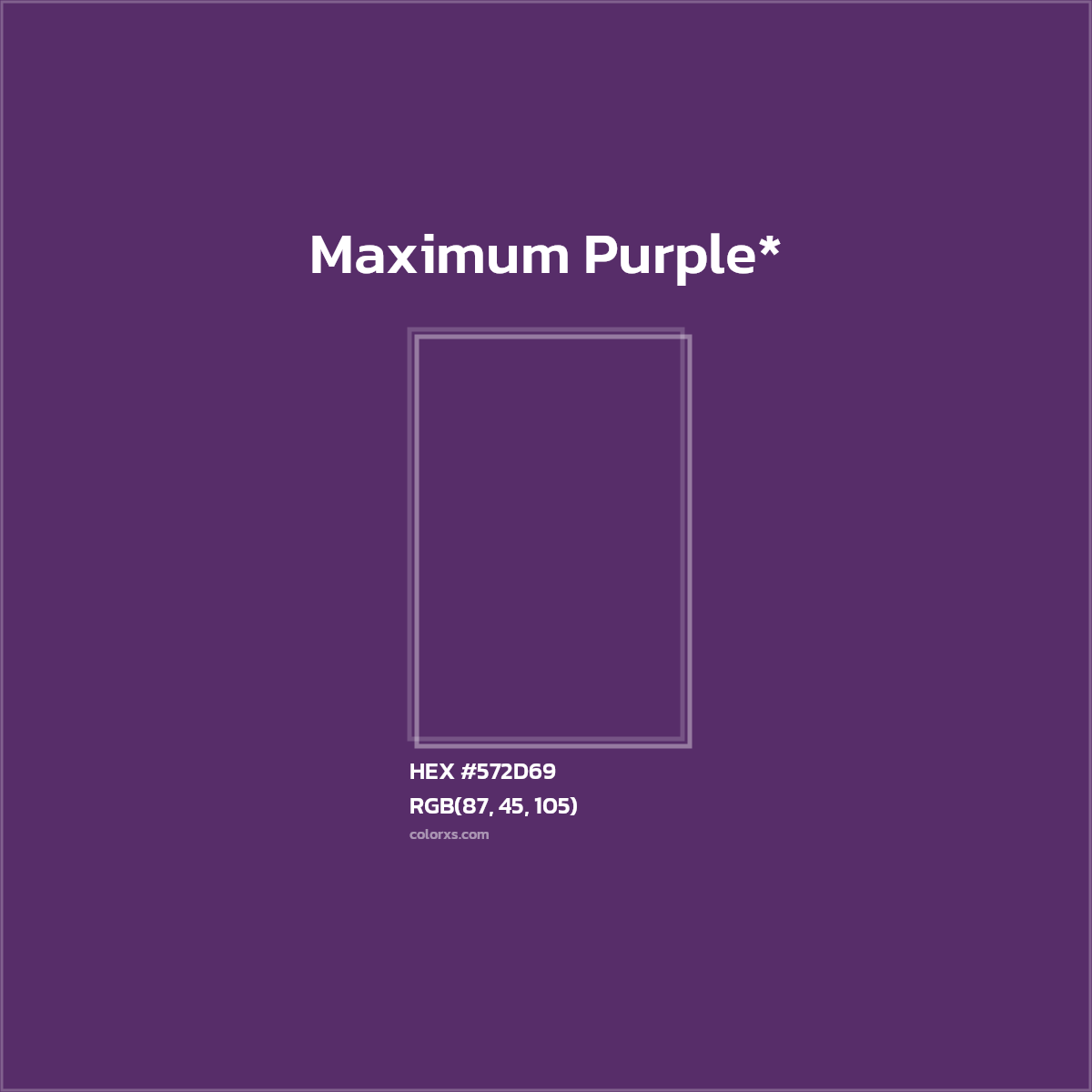 HEX #572D69 Color Name, Color Code, Palettes, Similar Paints, Images