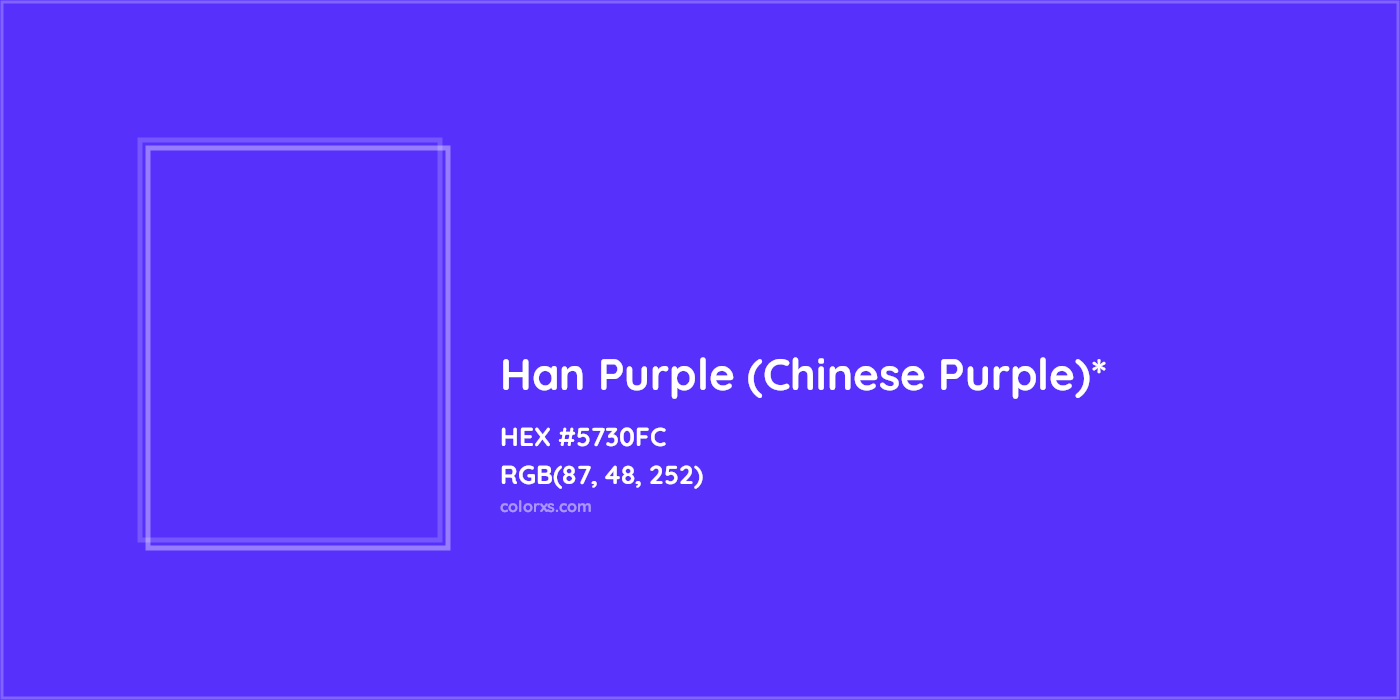 HEX #5730FC Color Name, Color Code, Palettes, Similar Paints, Images