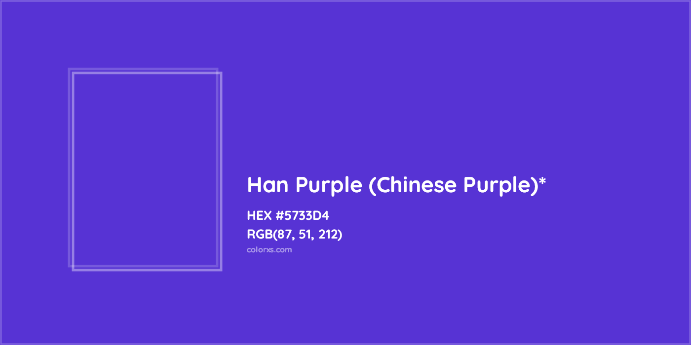 HEX #5733D4 Color Name, Color Code, Palettes, Similar Paints, Images