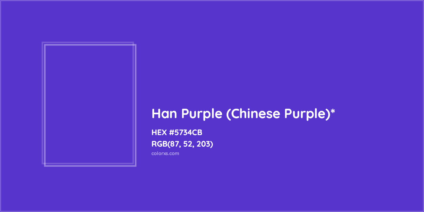 HEX #5734CB Color Name, Color Code, Palettes, Similar Paints, Images