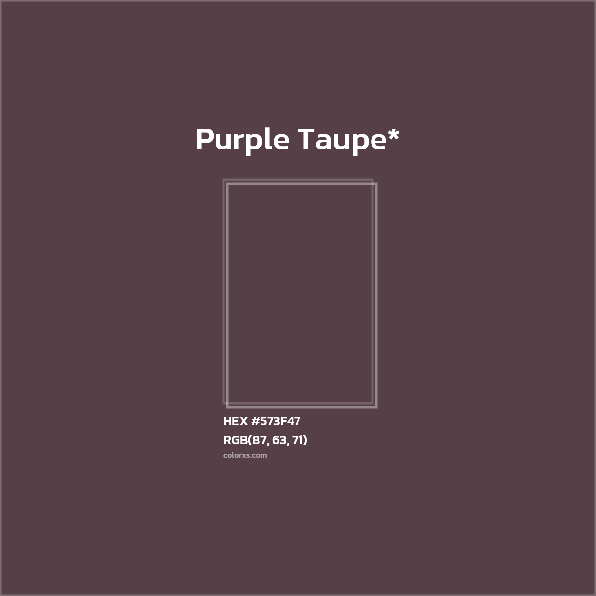 HEX #573F47 Color Name, Color Code, Palettes, Similar Paints, Images