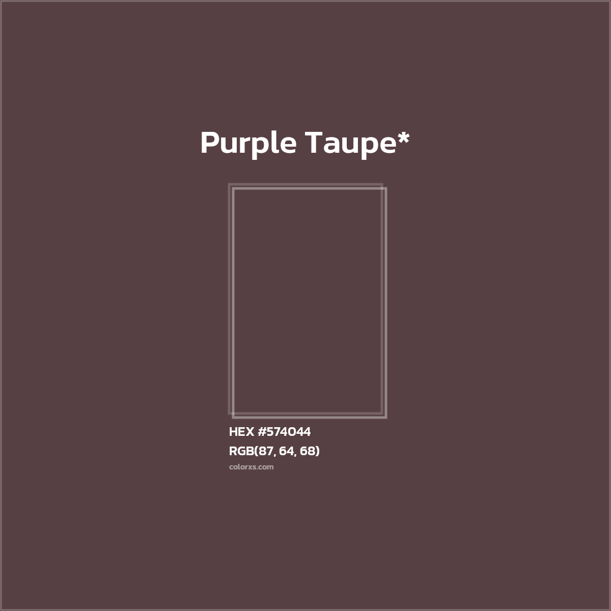 HEX #574044 Color Name, Color Code, Palettes, Similar Paints, Images
