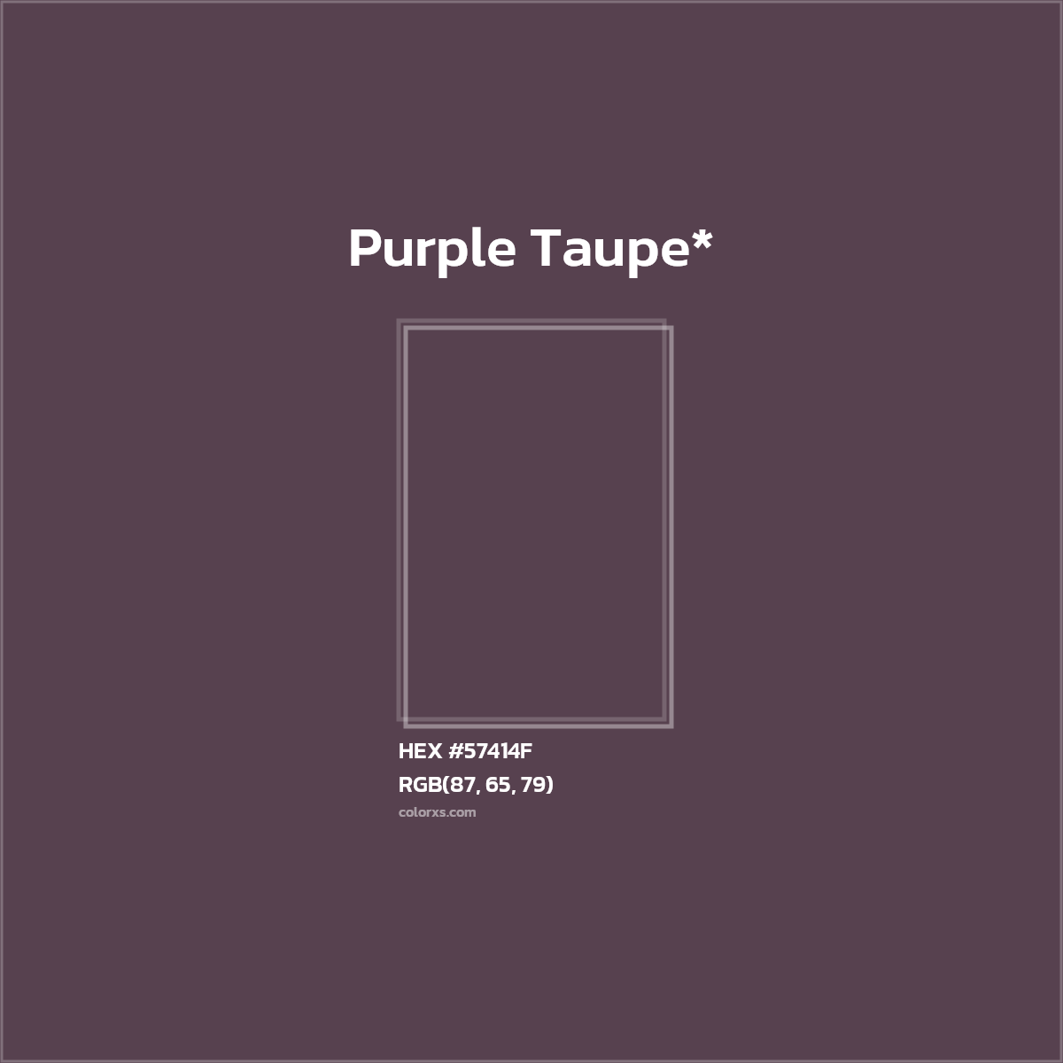 HEX #57414F Color Name, Color Code, Palettes, Similar Paints, Images