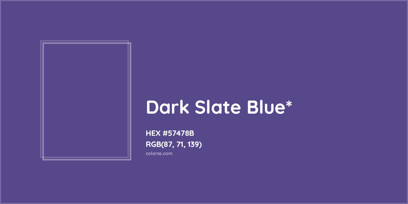 HEX #57478B Color Name, Color Code, Palettes, Similar Paints, Images