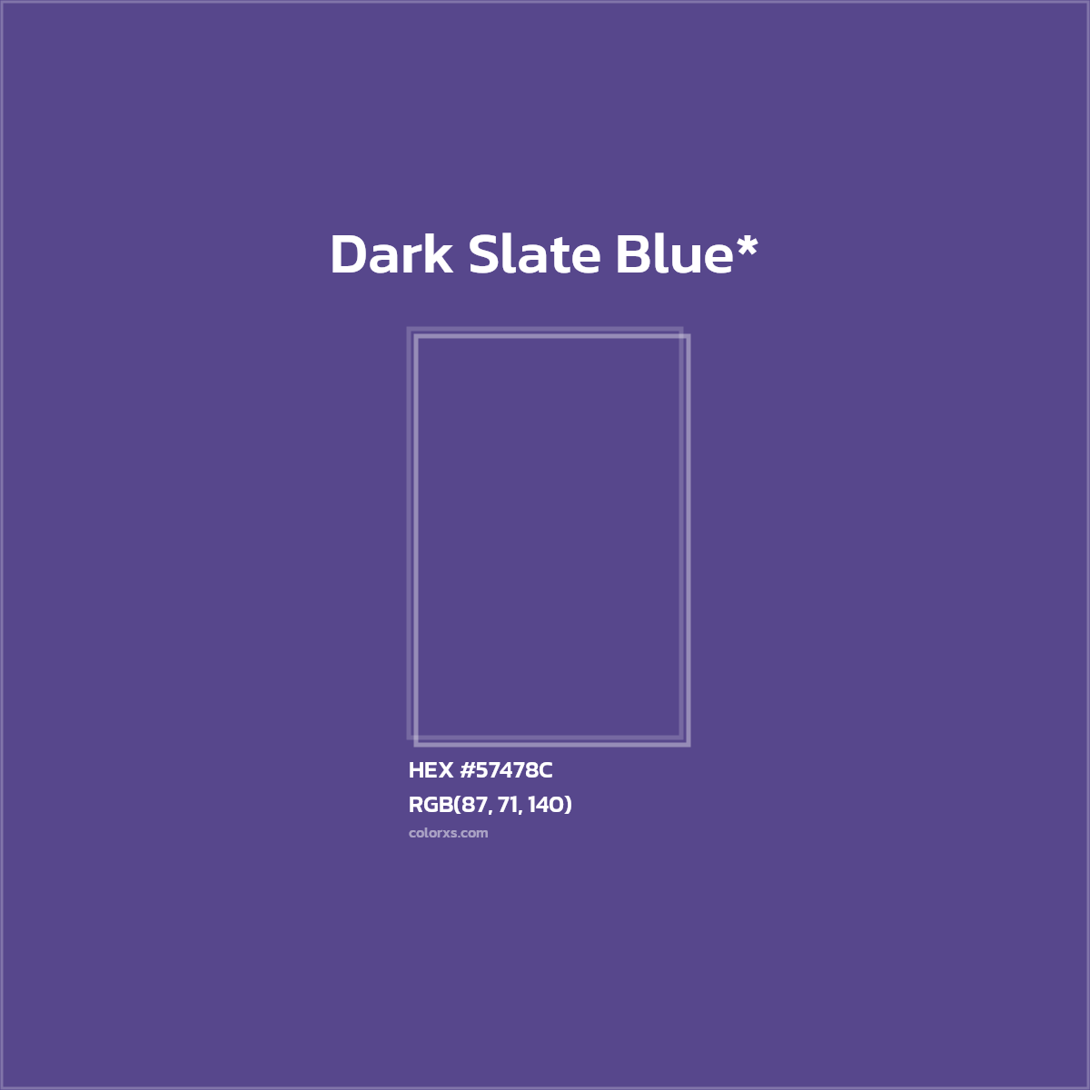 HEX #57478C Color Name, Color Code, Palettes, Similar Paints, Images