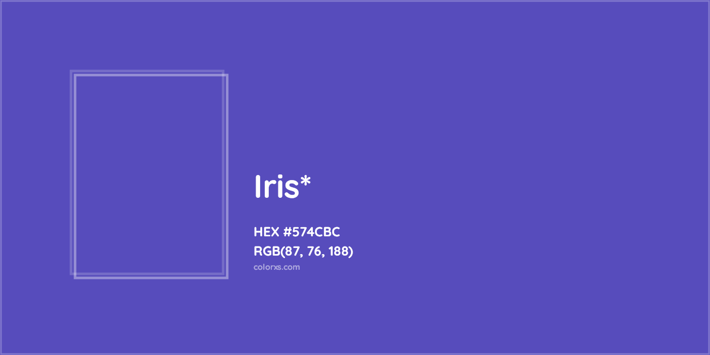 HEX #574CBC Color Name, Color Code, Palettes, Similar Paints, Images