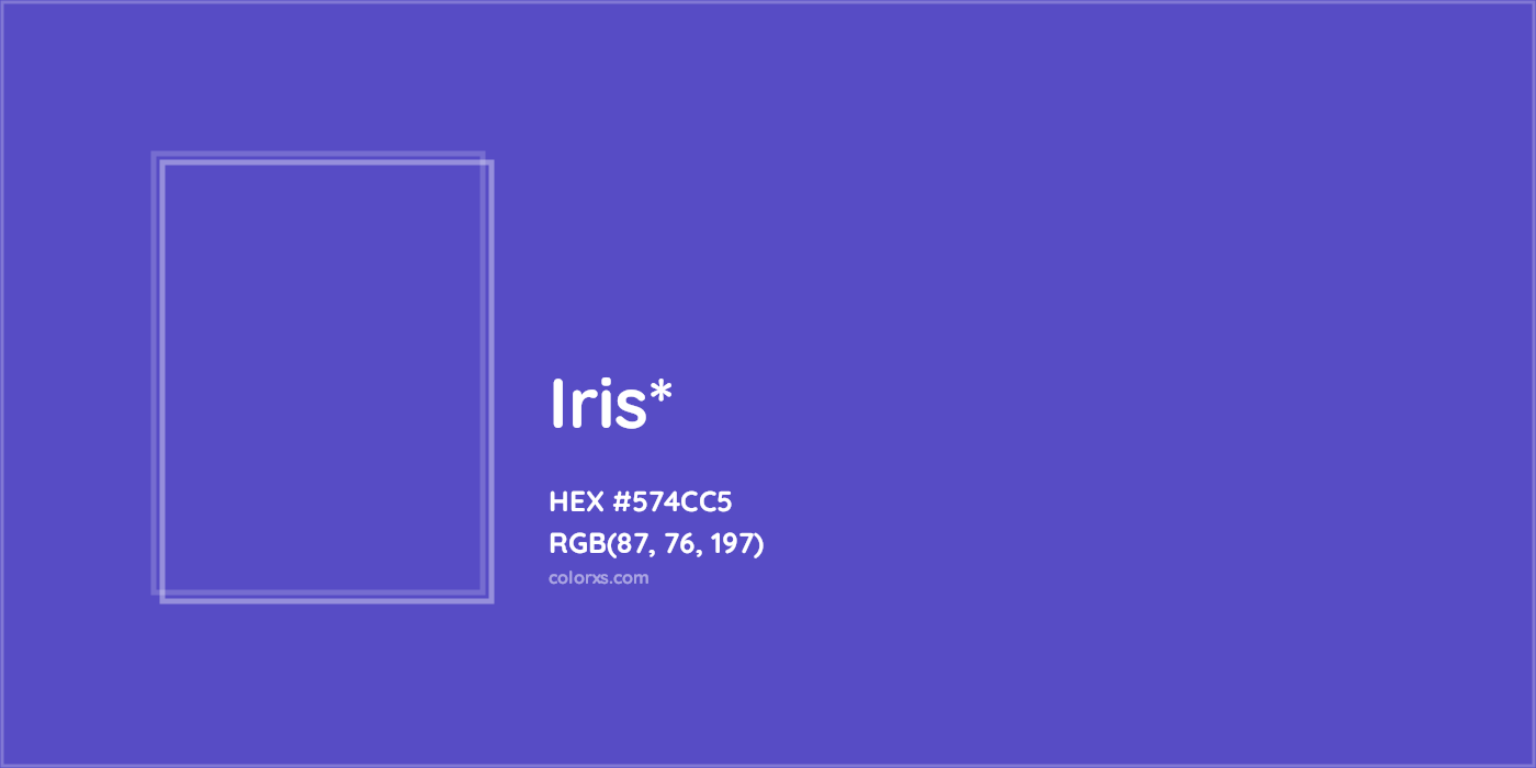 HEX #574CC5 Color Name, Color Code, Palettes, Similar Paints, Images
