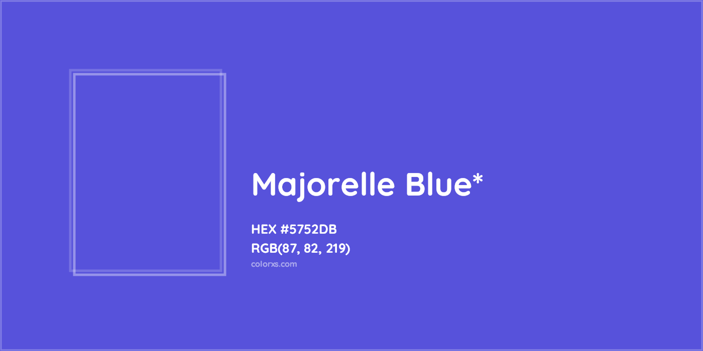 HEX #5752DB Color Name, Color Code, Palettes, Similar Paints, Images