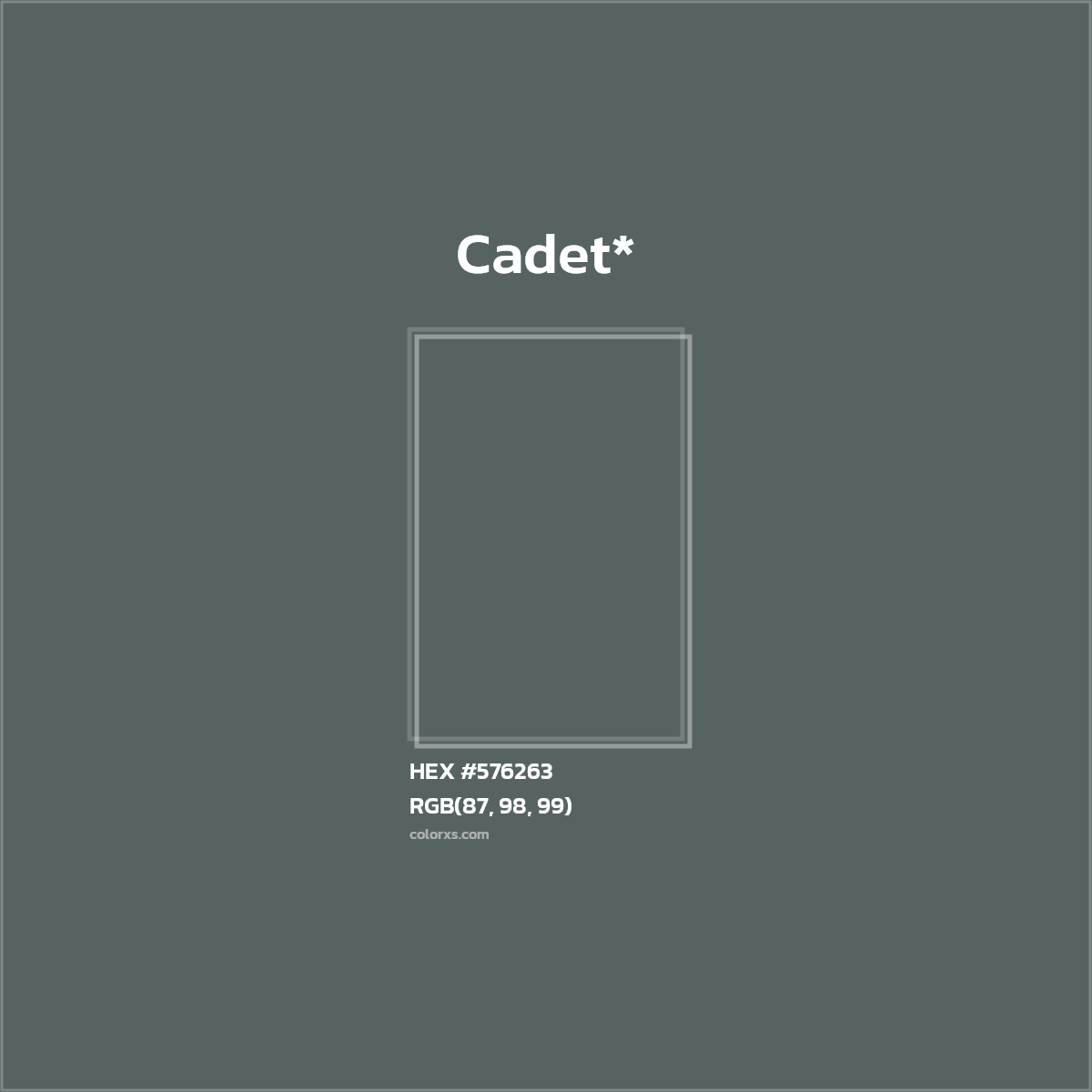 HEX #576263 Color Name, Color Code, Palettes, Similar Paints, Images