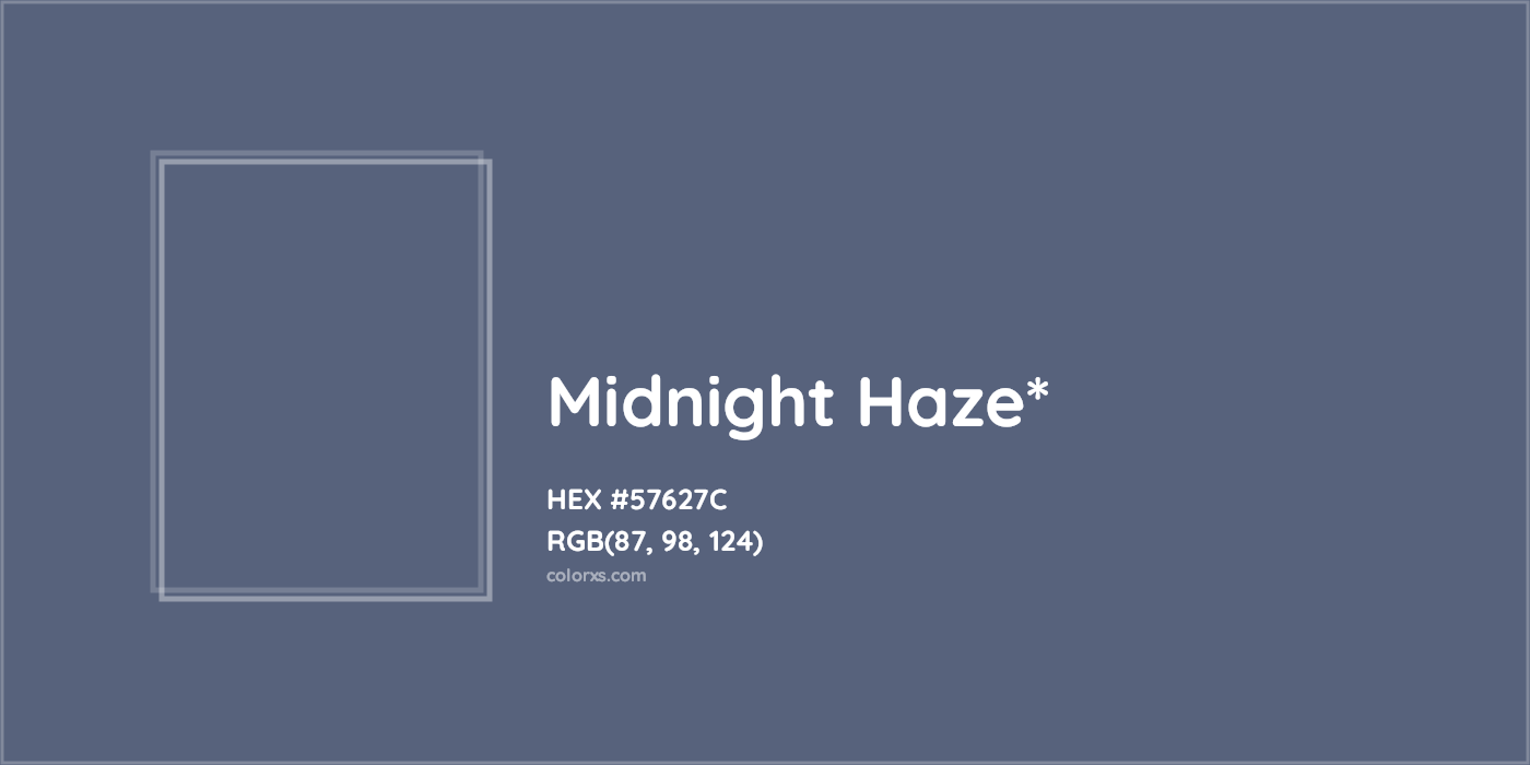 HEX #57627C Color Name, Color Code, Palettes, Similar Paints, Images