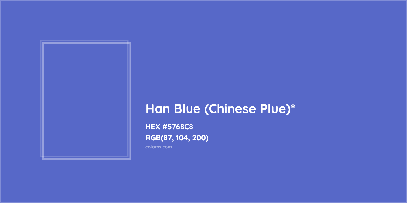 HEX #5768C8 Color Name, Color Code, Palettes, Similar Paints, Images