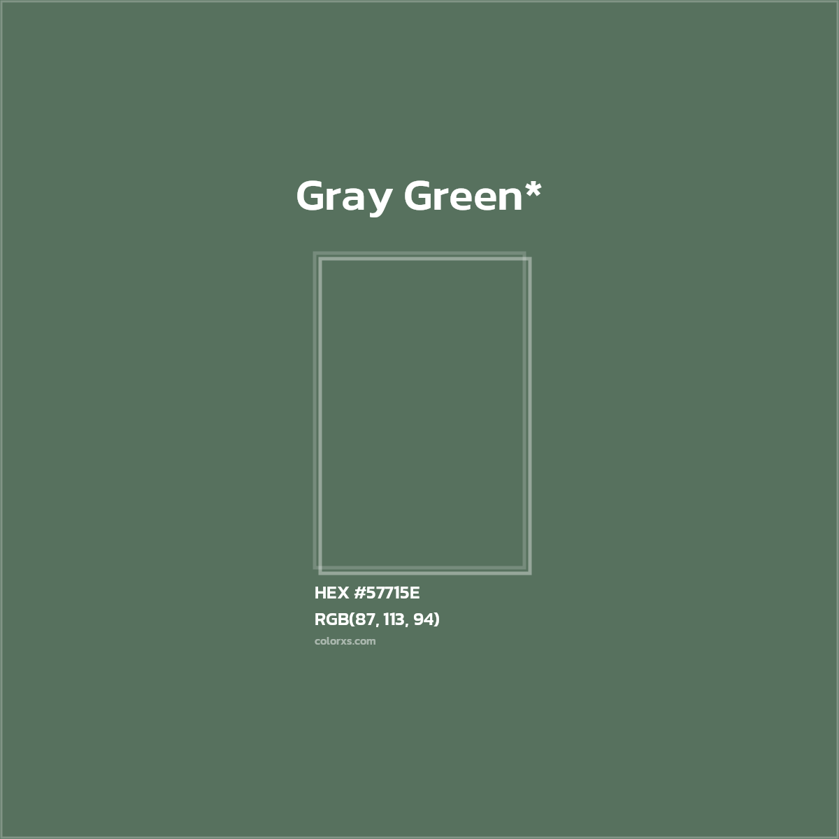 HEX #57715E Color Name, Color Code, Palettes, Similar Paints, Images